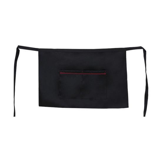 Фартук-нагрудник для работы шеф-повара с масляным полустойким к пятнам водонепроницаемым карманом, рабочий фартук для