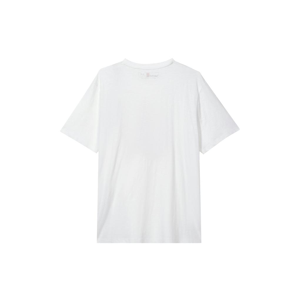 Timberland Свободный крой, модная спортивная футболка для активного отдыха, с круглым вырезом, коротким рукавом, реглан, мужские топы, белые A2Q4A100