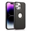 Роскошный кожаный противоударный чехол с логотипом для iPhone 15 14 13 11 Pro Max 12 Mini XS XR X 8 7 Plus SE 15Pro Business Cover