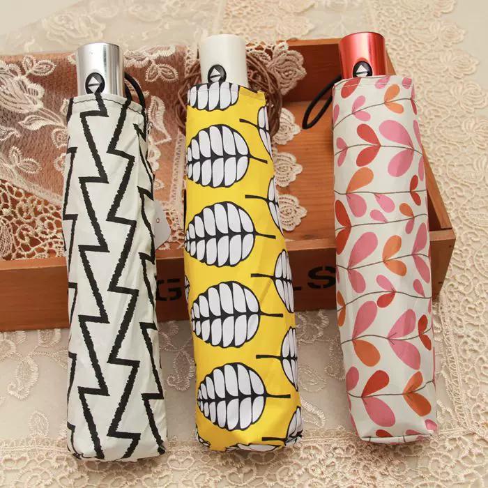Foreign Trade Japanese-Style Umbrella 70% off Automatic Umbrella, Forest-Style Elegant Lady's Sun and Rain Umbrella, High-End Gift Box Sun Umbrella