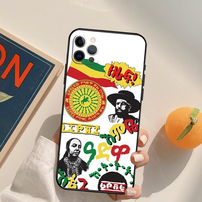 Чехол для мобильного телефона Apple IPhone15 Pro, чехол для мобильного телефона с изображением эфиопского императора Адвы Менелика II
