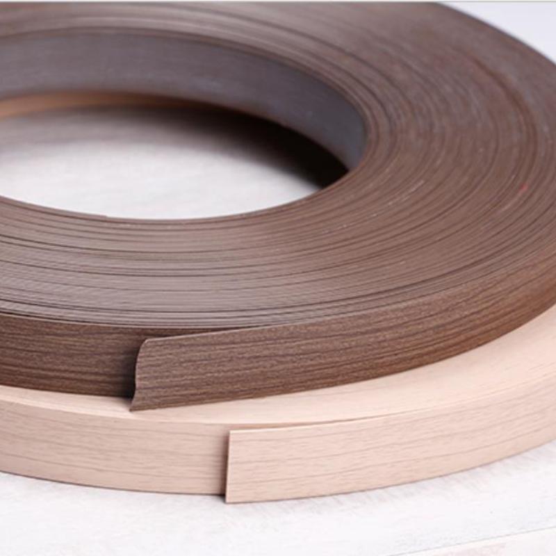 2CM Width Decorative PVC Edge Strip Banding Adhesive Furniture Cabinet Wood Surface Table Edging Tape