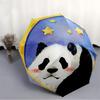1pc Panda Moon Automatic Open/close Umbrella, 8-Rib sturdy structure, Auto Folding/Opening, Portable Travel Umbrella for Women,137