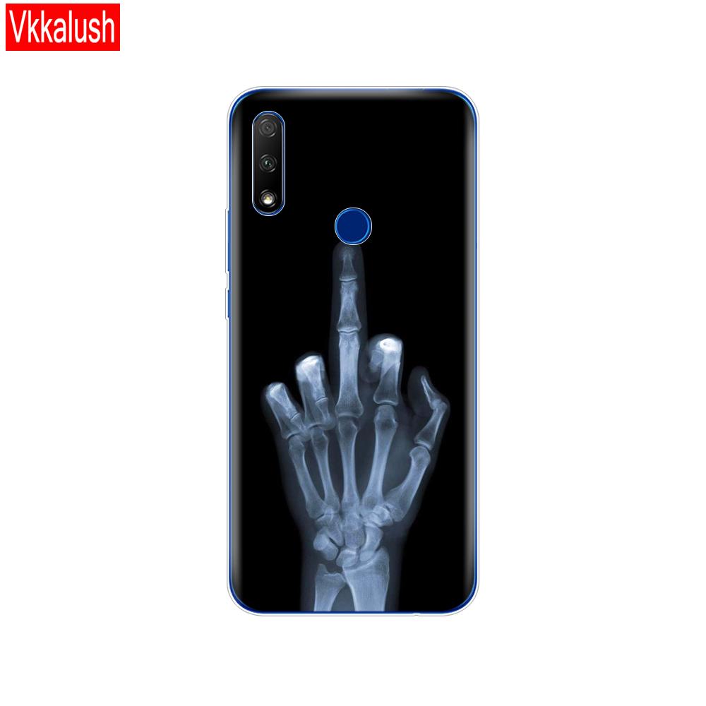 Для Honor 9X Global Case Honor 9X Премиум Чехол Силиконовый ТПУ Мягкая задняя крышка Чехол для телефона Для Huawei Honor 9X Premium STK-LX1 Бампер