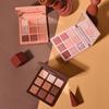 GoGoTales Рождественская палетка теней для век Chocolate 605: Начинающим: Матовые и жемчужные земляные оттенки с блестками.