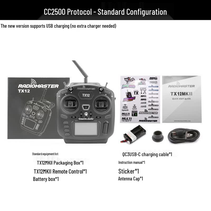 RADIOMASTER TX12 MARKII FPV Remote Controller