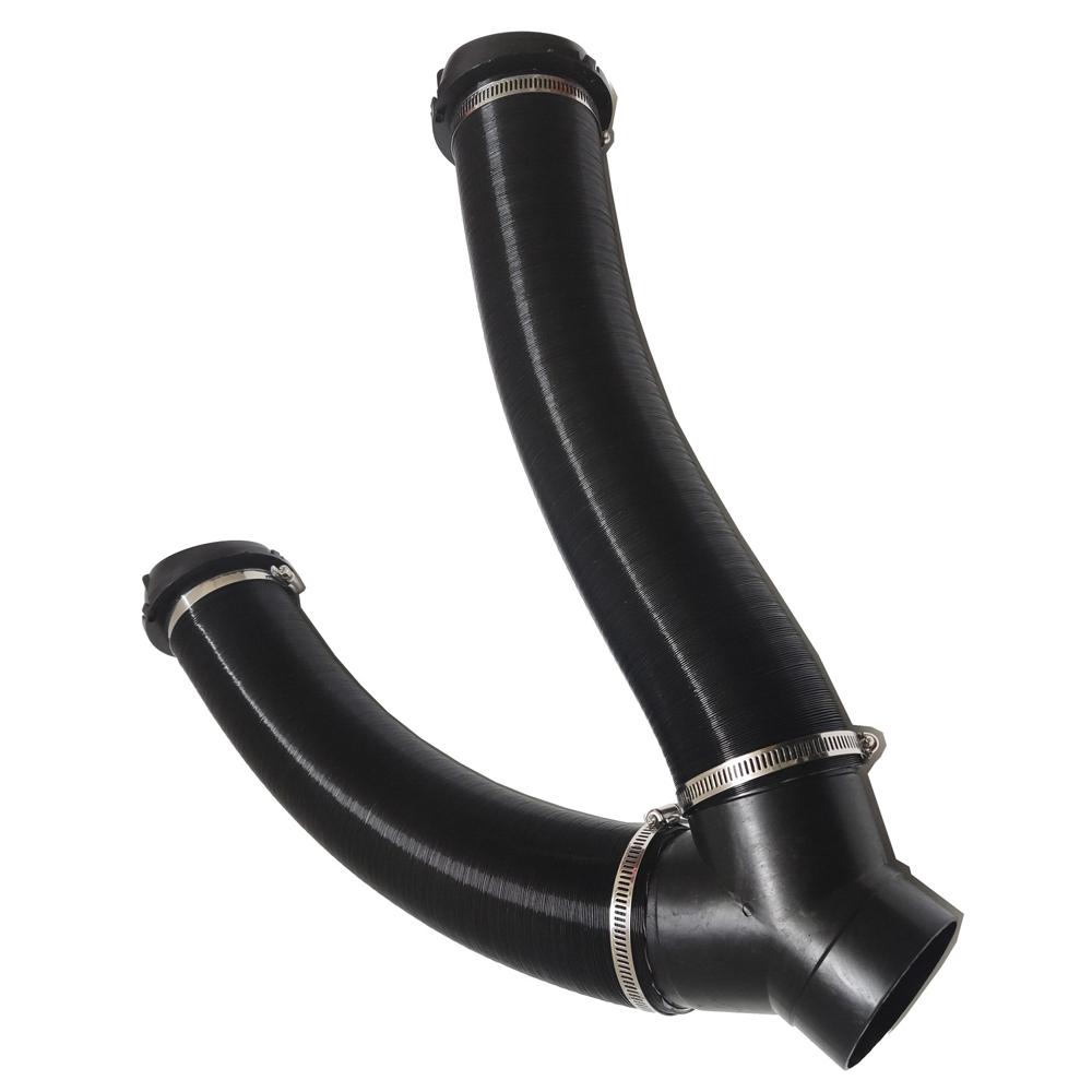 75 мм автомобильный обогреватель Y-образный соединительный патрубок воздуховода выход теплого воздуха для Webasto Eberspacher Propex парковочный дизельный обогреватель