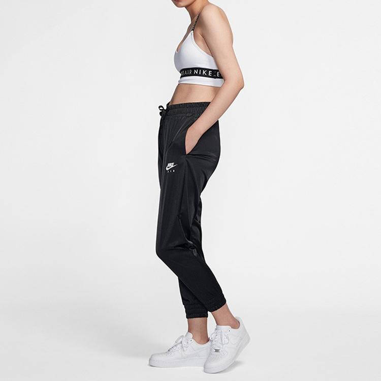Nike Брюки-джоггеры из воздушного атласа женские черные BV4782-010