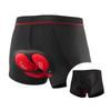 Мужские велосипедные шорты с padded chamois, дышащая, быстросохнущая ткань, высокая эластичность, для шоссейного, горного велосипеда