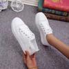 Fashion Fashion Women Shoes 2024 Fashion Summer Casual White Shoes Cutouts Lace Hollow Breathable Platform Flat Shoes Woman Sneakers