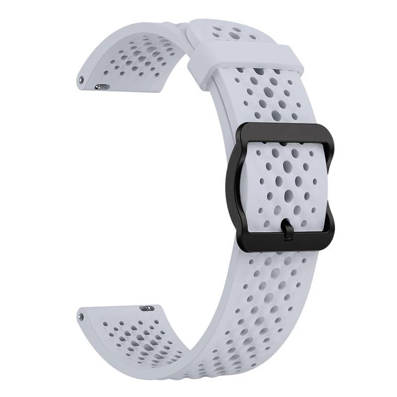 22 мм дышащий силиконовый ремешок для SUUNTO 9 PEAK Pro/9 PEAK DLC/5 PEAK/VERTICAL Band SUUNTO RACE Браслет Аксессуары Correa
