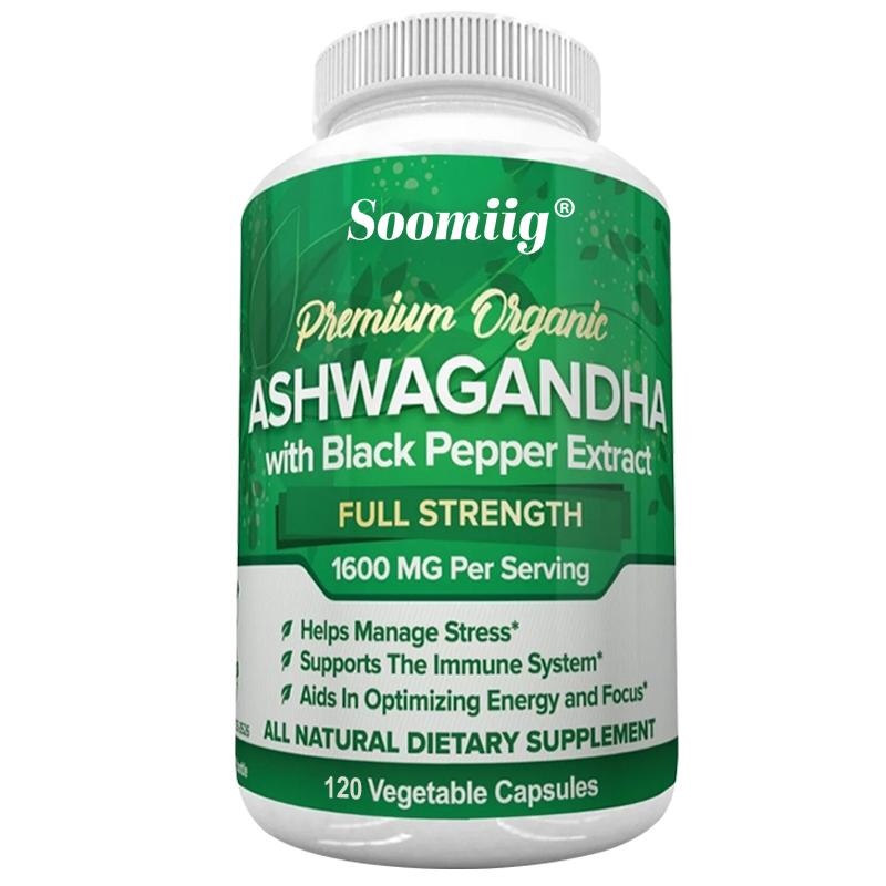 Organic Black Pepper Extract Capsules — High-Potency Formula — 120 Capsules