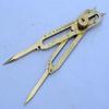 Solid Brass Divider Drafting Proportional Tool 6" Navigational Compass