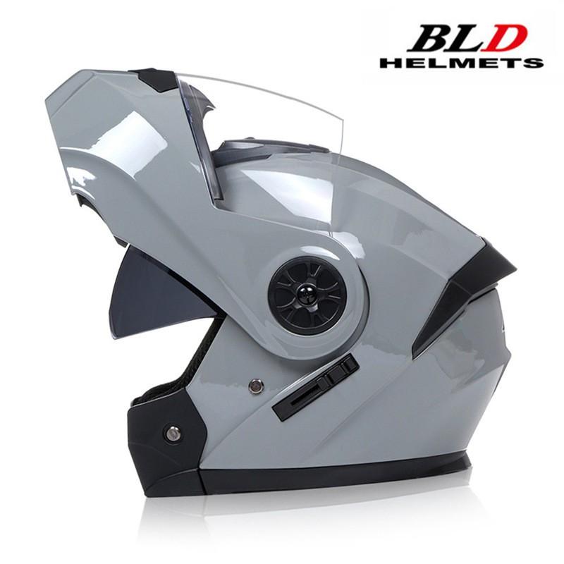 Modular Flip-Up Motorcycle Helmet With Dual Visors All-Season Riding Street Touring Commuting