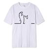 Great Space Coaster T-Shirts La Linea TV Series Print Streetwear Street Fashion Pure Cotton T Shirt Funny Tees Tops 80566