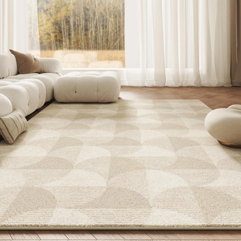 Cream Style Carpets for Living Room Thicken Washable Lounge Floor Mat Large Area Bedroom Decor Plush Carpet Home Fluffy Soft Rug