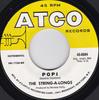 7-дюймовая пластинка STRINGALONGS Popi Places I Remember 456694 ATCO Records 1969 США Рок Б/у