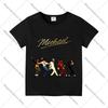 Детская Аниме Милая Футболка Летняя Одежда Король Поп-музыки MJ Хлопковая Футболка Майкл Джексон С Коротким Рукавом Топы Модные Повседневные Футболки Подарки