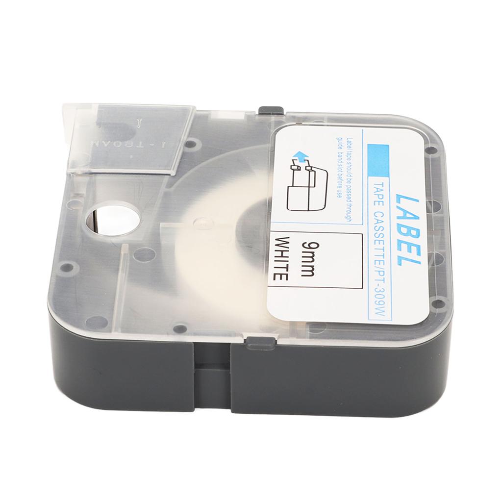 Label Maker Tape 9mm Wide 8m Length Self Adhesive Label Tape Refills for MAX LM380E LM390A LM370A LM