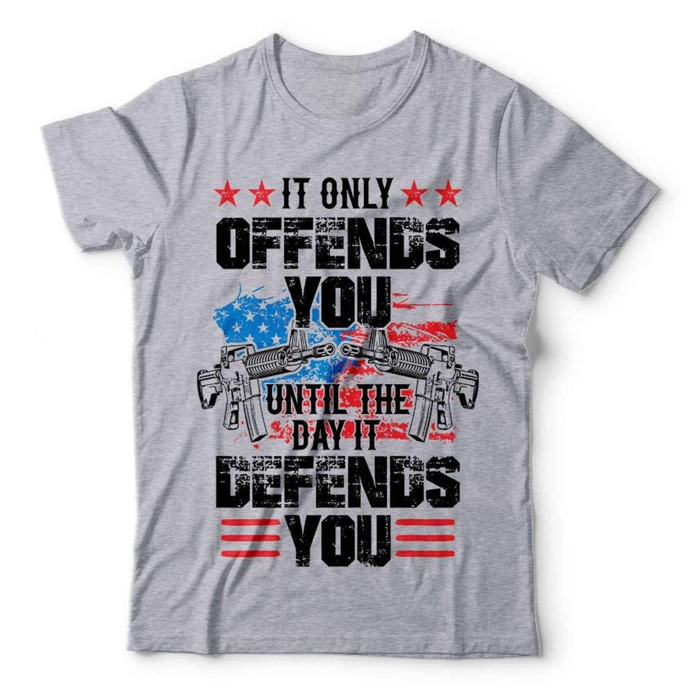 2nd Amendment Shirt Pro Gun Rifles Shirts USA Patriotic Tshirt Gun Lover Tee Man Cotton Summer Printed Tshirts