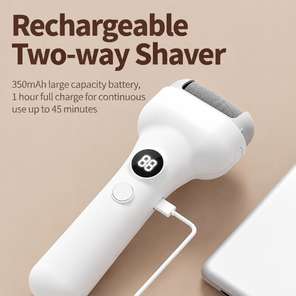 Motorized Roller Electric Foot Callus Remover Pedicure Tool Between Professional Pedicures