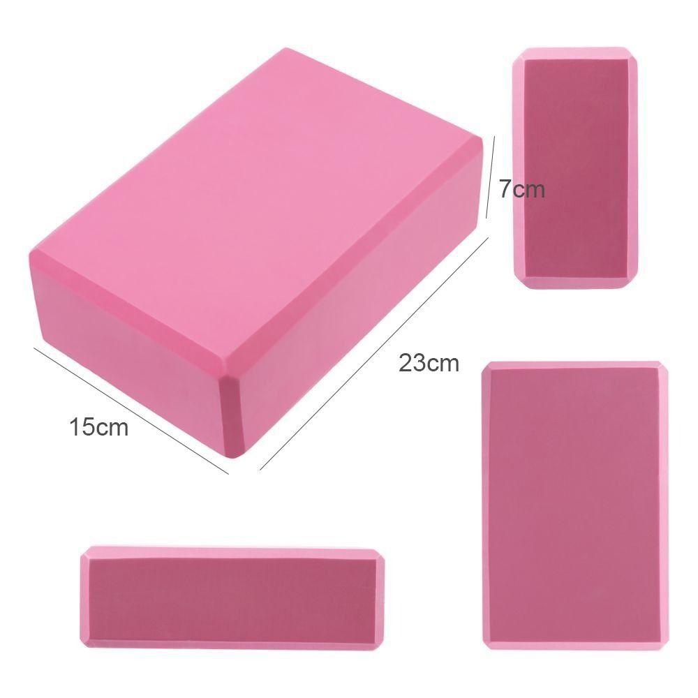 Non-Slip Sports Stretching EVA Exercise Pilates Fitness Equipment Yoga Block Brick Gym Foam