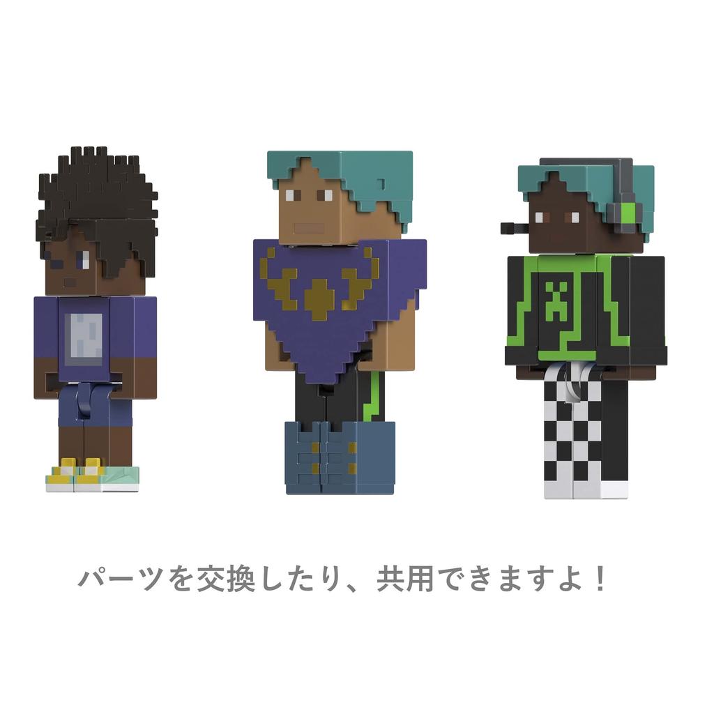 Minecraft Creator Series Figure F Assortment In Box Containing 8 Years Old and (MINECRAFT) [Sold Figures] [6 Up] 986F-HJG74