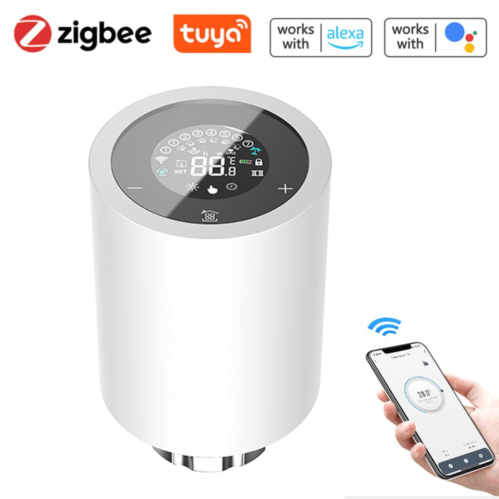 Термостатический радиаторный клапан Умный радиаторный клапан Интеллектуальный термостатический клапан с поддержкой мобильного приложения