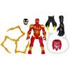 Mixmashers iron spider deluxe, figurine 12 cm personnalisable à mélanger et combiner avec accessoires, marvel, dès 4 ans