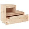 Nightstands 2 pcs 60 x 34 x 51 cm Solid Pine Wood