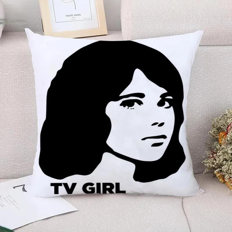 Декоративные наволочки для диванных подушек TV Girl, Декор наволочки, Украшение для автомобиля, Наволочка для подушки x Наволочки Подушки
