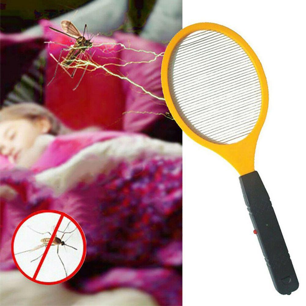 Insects Mosquito Killer 1 Pieces Bug Zapper Mosquito Cordless Battery Power Fly Zapper Stun Swatter Useful Electric Racket