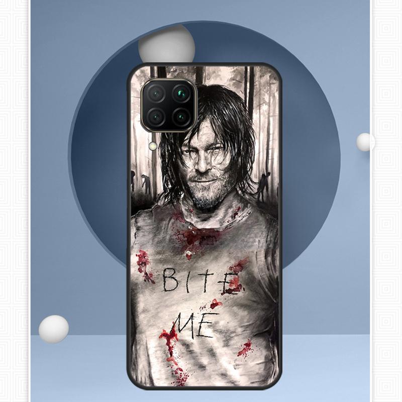 Daryl Walking Dead For Huawei Nova 12s 12i 11i 8i Y91 Y60 Y70 Y72 Y90 Y61 9 10 SE P20 P40 Lite P30 P60 Pro Case
