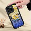 Cartoon Anime Yellow M-Minions Phone Case For IPhone 17 16 15 14 13 12 11 Pro Max Plus Silicone Shockproof Case