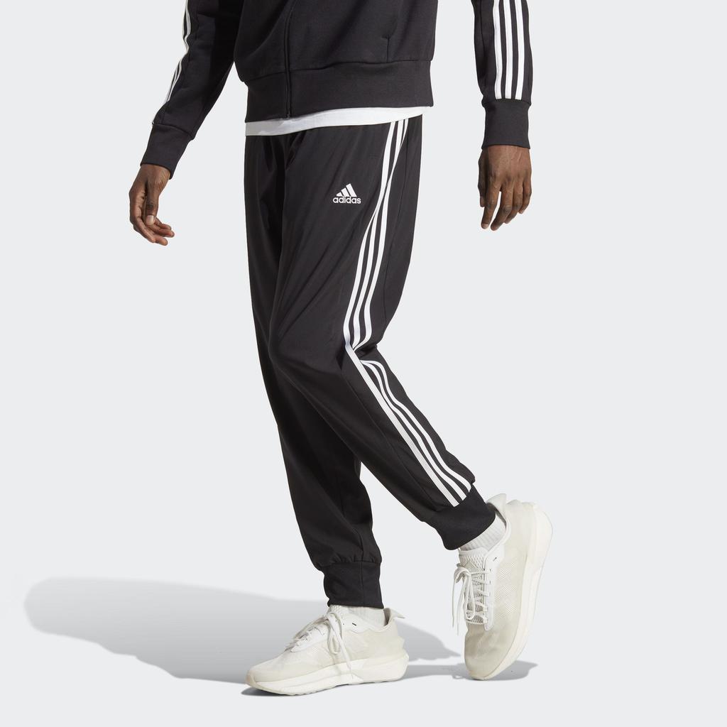 adidas Трикотажные брюки мужские черные IC0041