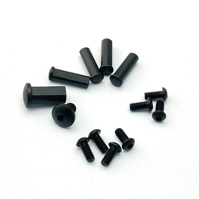 2 цвета, полный набор винтов из нержавеющей стали для складной ручки ножа Coldsteel 4" Ti-Lite 26SP, задняя часть шпинделя, детали для самостоятельного изготовления