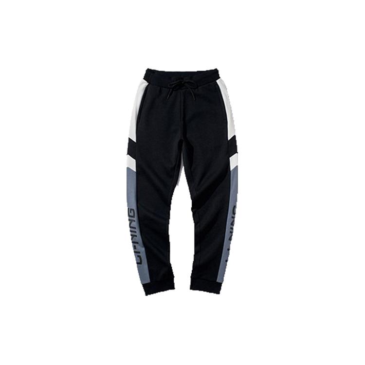 Спортивные брюки Li Ning мужские Синий цвет Flint Stones Умеренная посадка AKLP847-7