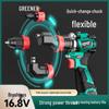 GREENER 16.8V Бесщеточный Многофункциональный Инструмент Дрель CN вилка (адаптер в комплекте)