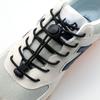 1Pair Dots Round Shoelaces Elastic Lock Hiking Sports Shoe Accessories Lazy Lace