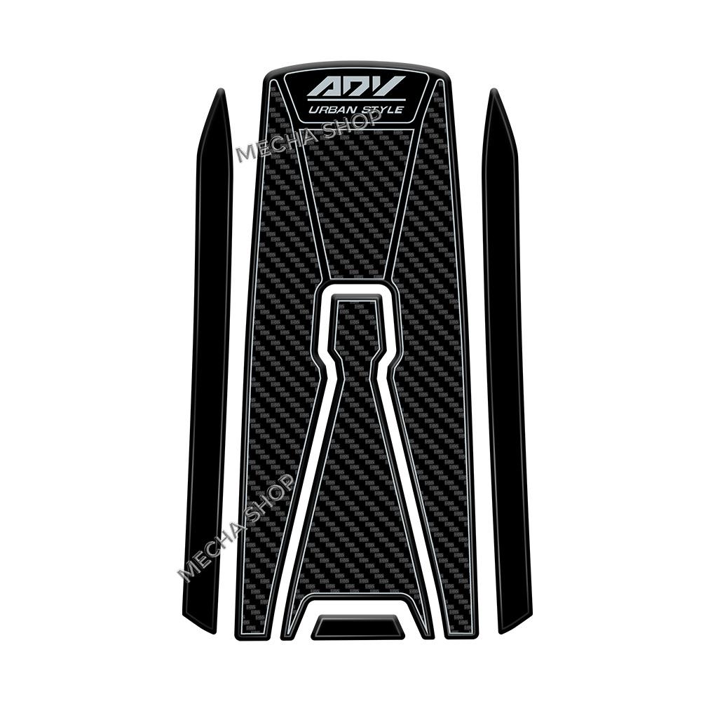 ADV350 2025 Accessories Tank Pad Motorcycle 3D Resin Epoxy Sticker Decal Kit For ADV 350 2022 2023 2024