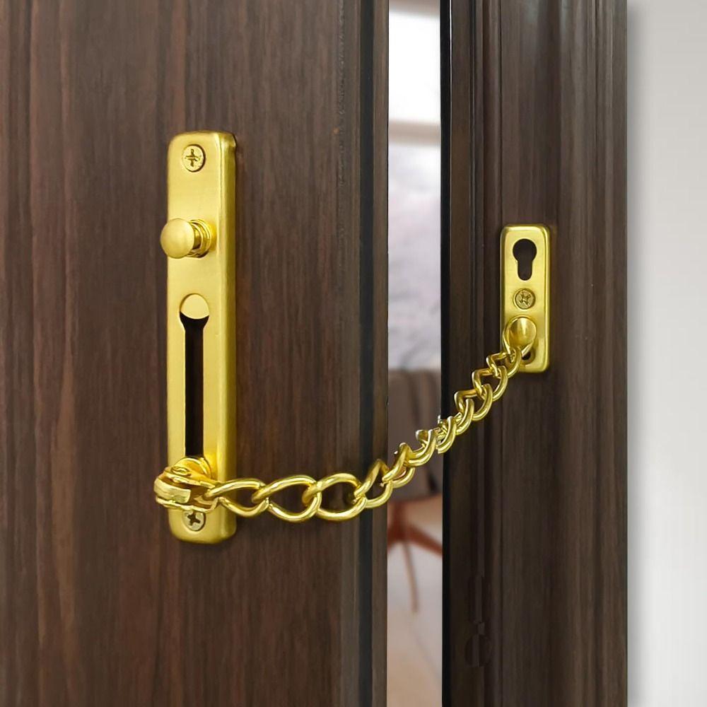 Bold Chain Door Chain Lock Guard Against Theft Security Chain Lock Sliding Window