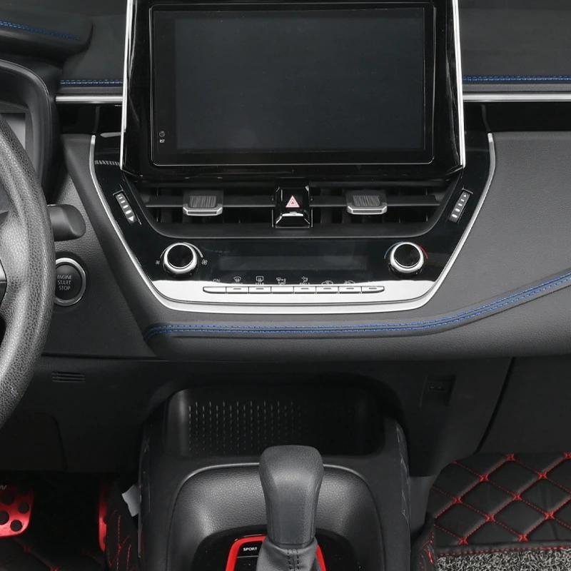 0.5/2m Car Interior PU Leather Decoration Line Self-adhesive Moulding Trim Dashboard Decorative Line DIY Red Braid Strip