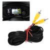 6M Male To Male RCA Car Reverse Rear View Parking Camera Video AV Cable Cord