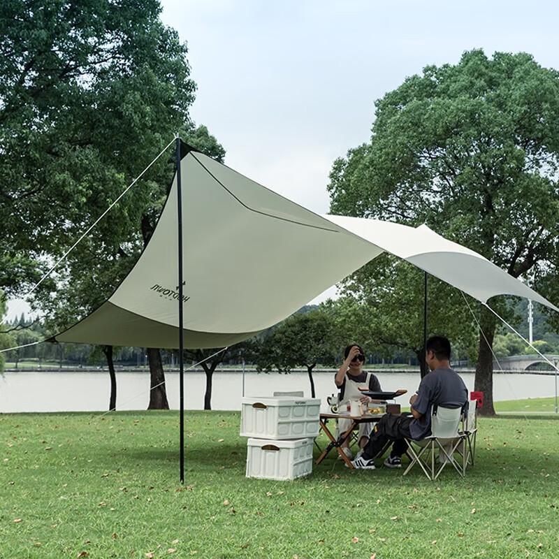 Hé Dà Wū Hexagonal Outdoor Sunshade Canopy
