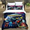 Комплекты постельного белья с принтом UFO ROBO GRENDIZER GOLDORAK изысканный комплект постельного белья пододеяльник комплект постельного белья люкс