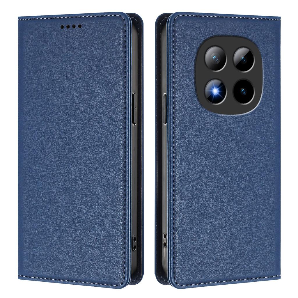 Для Xiaomi Poco M8 Pro 5G/Redmi Note 15 Pro+ 5G (Глобальный) Кожаный чехол-кошелек с магнитной застежкой и RFID-защитой для телефона