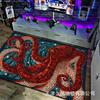 Octopus Carpet Gaming Esports Room Bedroom Decorated Carpet Living Room Sofa Tea Table Carpet