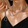 Унисекс панк металлическая цепь Y-образное ожерелье: Ретро, модный, универсальный для пар