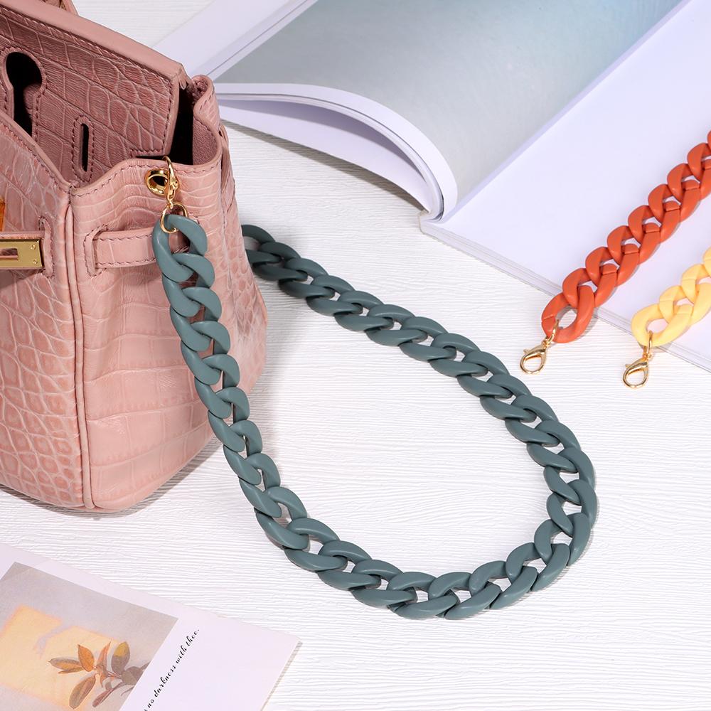 Съемная сумка через плечо из акриловой смолы для девочек, аксессуары для сумок, ремни для сумок, цепочка для сумок, цепочка для сумок