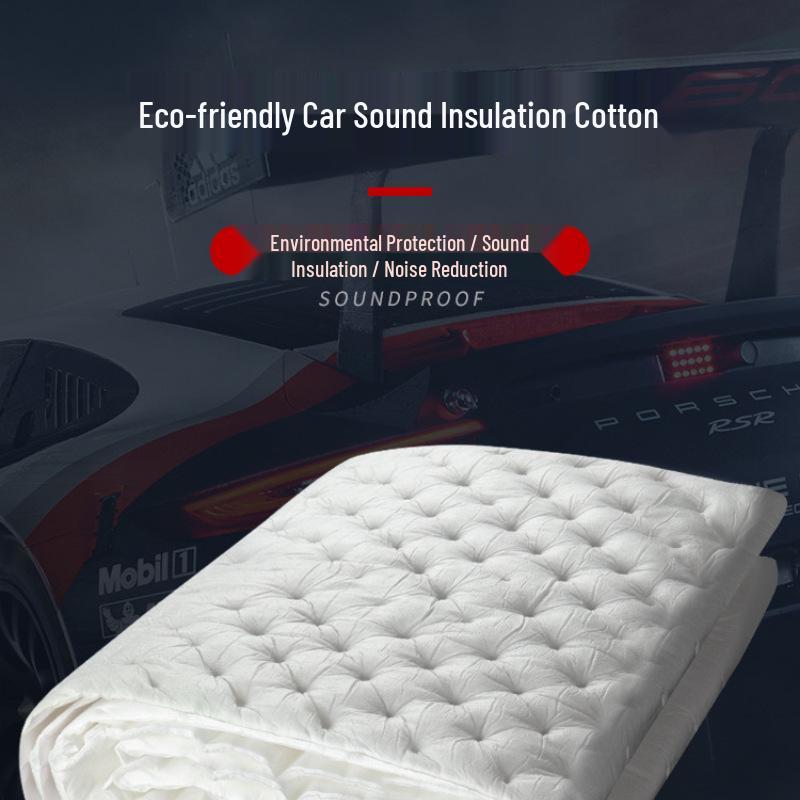 Self-Adhesive Sound Insulation and Noise Reduction Material for Cars: Thickened Vibration Damping for Doors and Trunk.